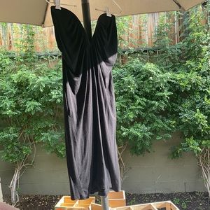 MASON STRAPLESS BLACK DRESS SIZE SMALL DESIGNER